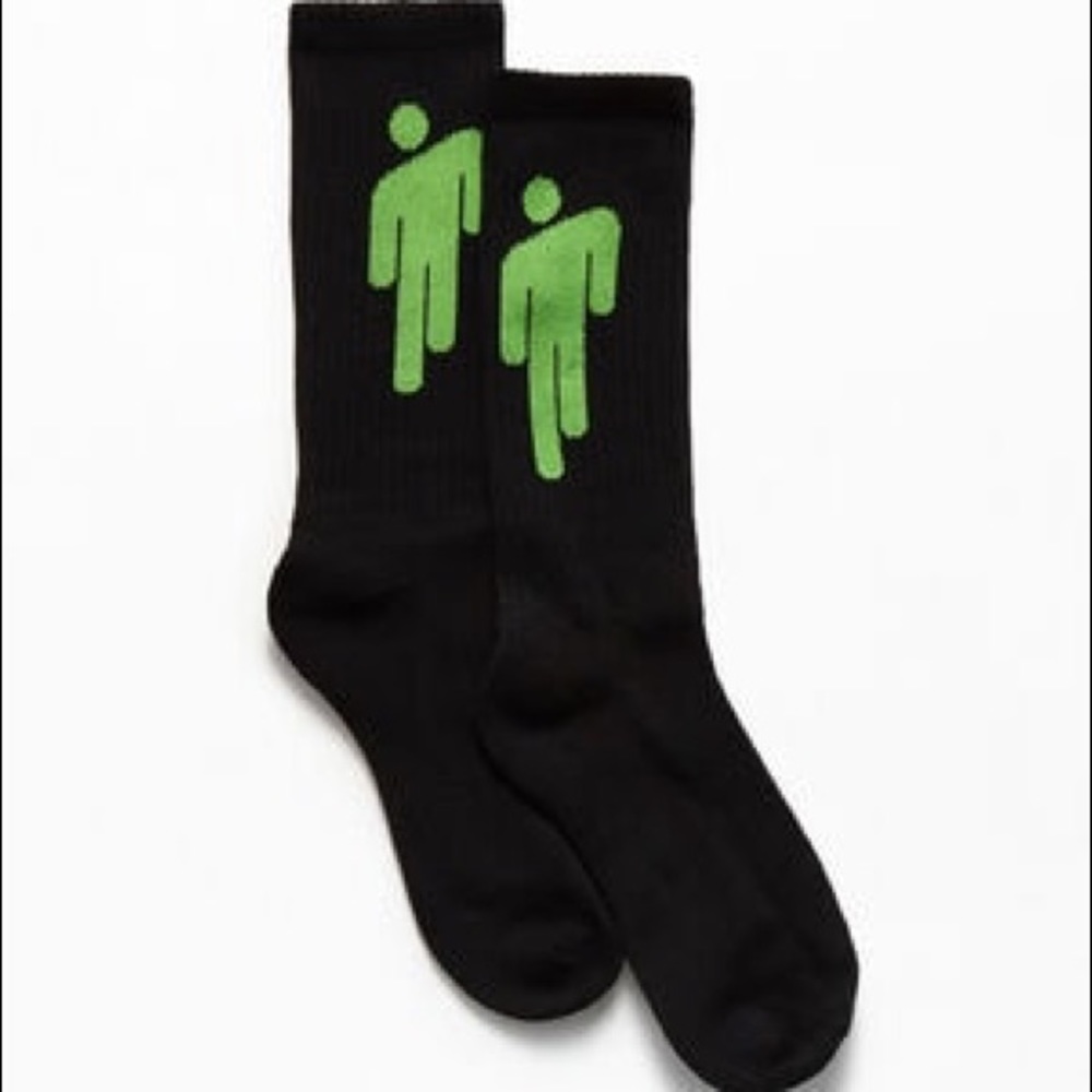UO-Billie Eilish Crew Socks